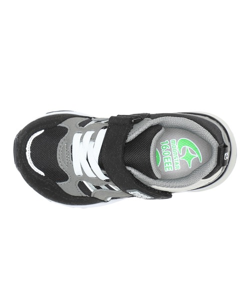 「CARROT」 「MoonStar」「KIDS」ローカットスニーカー 19.5cm ブルー キッズ_画像8