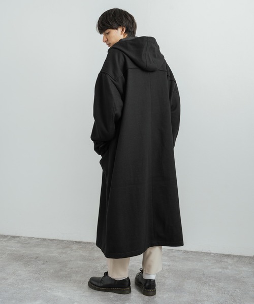 「Rocky Monroe」 「Beno」ダッフルコート L ブラック メンズ_画像6
