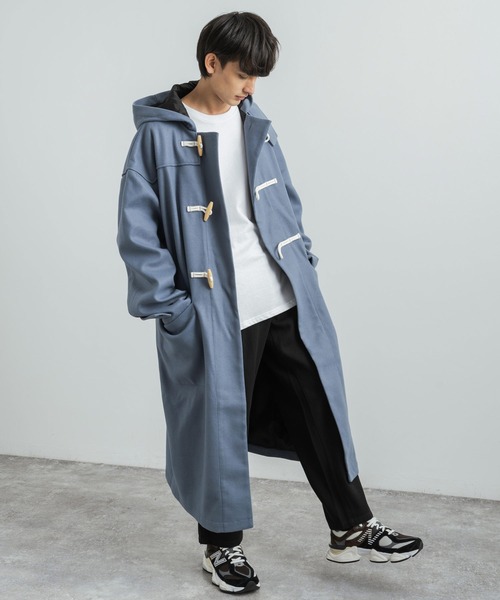 「Rocky Monroe」 「Beno」ダッフルコート L ブラック メンズ_画像7