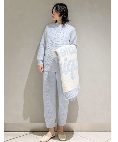 gelato pique（ジェラートピケ） ブランケット 「Valentine」クッキー