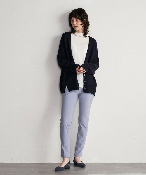 「la.f…」 長袖カットソー 9号 ホワイト レディース_画像9