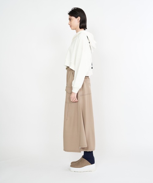 「gomme」 プルオーバーパーカー MEDIUM ブラック レディース_画像4