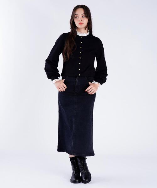 「To b. by agnes b.」 カーディガン 40 ブラック レディース_画像5