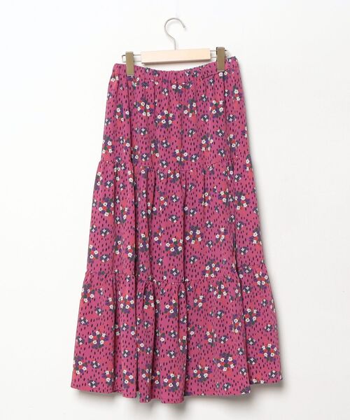 「IENA LA BOUCLE」 フレアスカート 36 パープル レディース_画像2