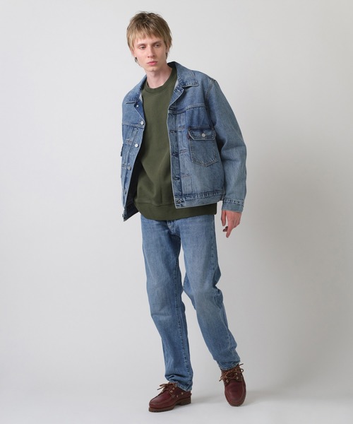 「501」 デニムジャケット S インディゴブルー メンズ_画像6