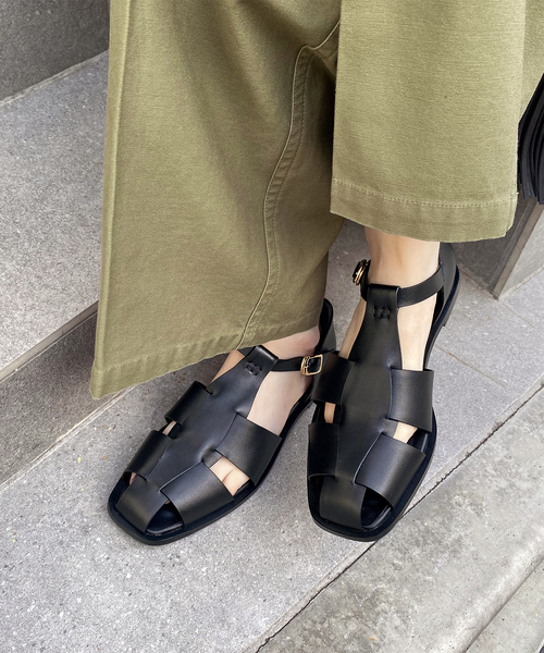 SLOBE IENA（スローブイエナ） サンダル SLOBE フラットグルカサンダル