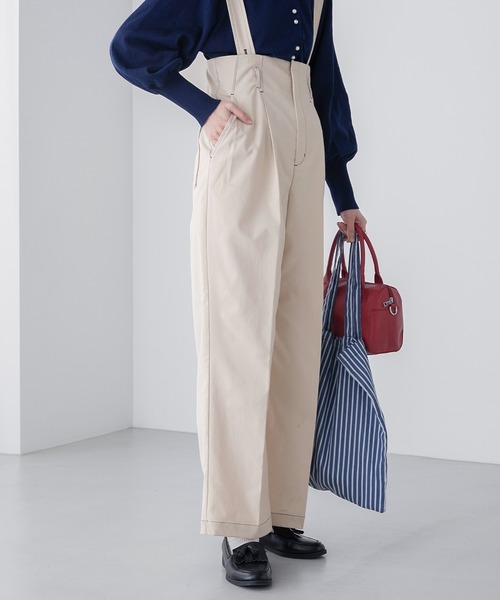 「BONLECILL」 パンツ L カーキ レディース_画像5