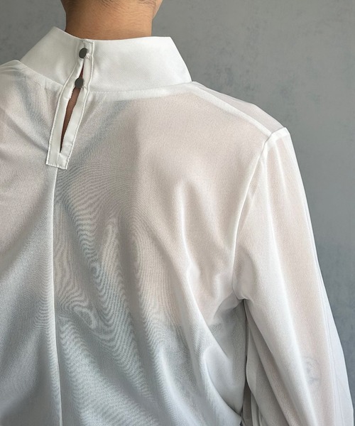 「&g'aime」 長袖ブラウス FREE ホワイト レディース_画像3