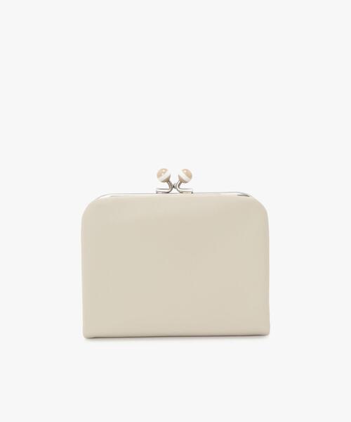 agnes b.（アニエスベー） 財布 レザー がま口 ミニ ウォレット ”Irene