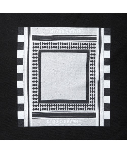 「STUDIO SEVEN」 カーディガン MEDIUM ブラック メンズ_画像8
