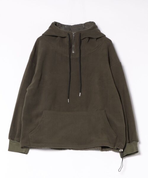 パーカー ハーフジップ オーバーサイズ レディース : ZOZOTOWN Yahoo