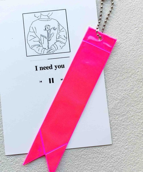 Mignonjour FReePLACe/推し ライト反射 カラーストラップX12766