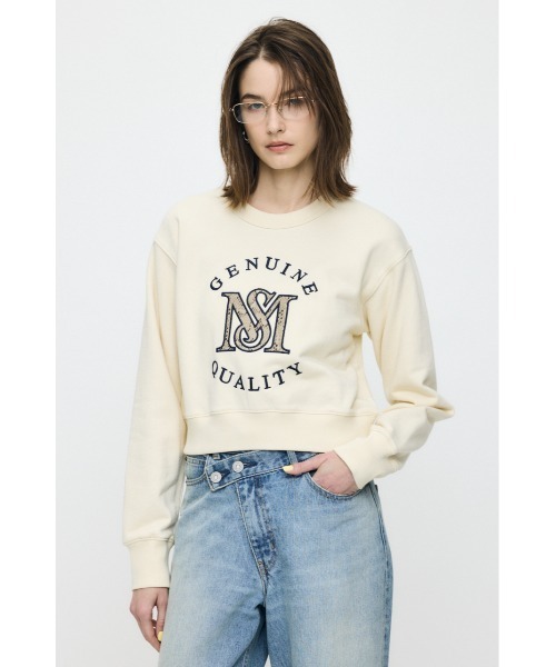 moussyトレーナー MOUSSY（マウジー） トレーナー スウェット CC EMBROIDERY プル
