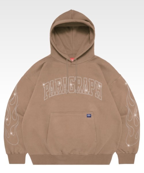 「Paragraph」 プルオーバーパーカー FREE ベージュ メンズ_画像5
