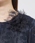 ブローチ シアーコサージュ レディースの詳細画像1
