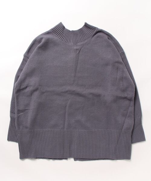 「LOWRYS FARM」 長袖ニット FREE ブルー レディース_画像2