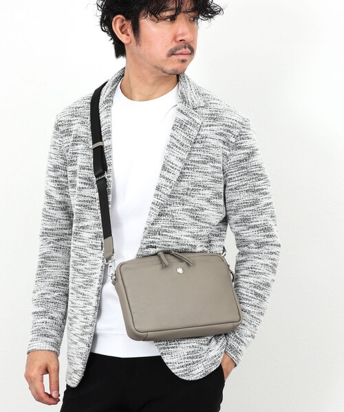 waku（ワク） ショルダーバッグ 「waku」レザーショルダーバッグ（WK
