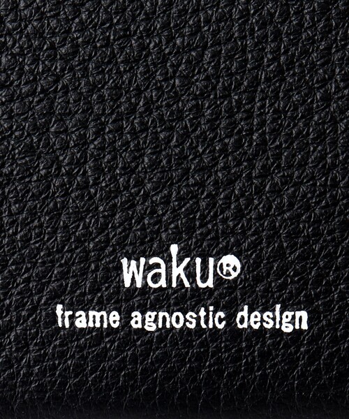 waku（ワク） ショルダーバッグ 「waku」レザーショルダーバッグ（WK