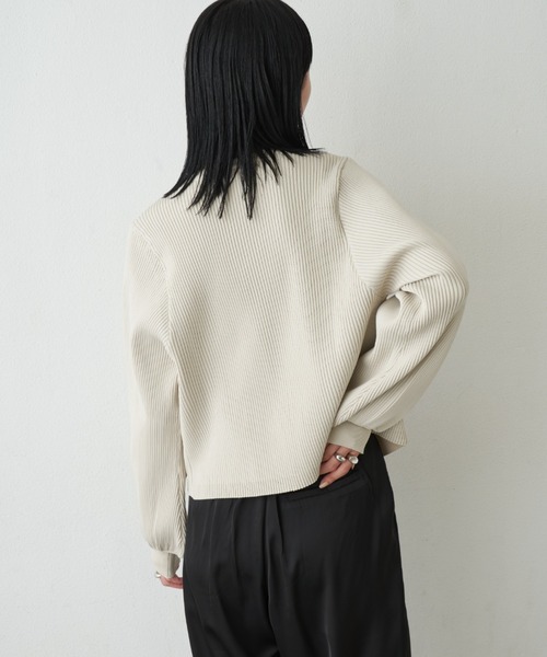 「Aunt Marie's」 ニットカーディガン FREE ブラック レディース_画像8