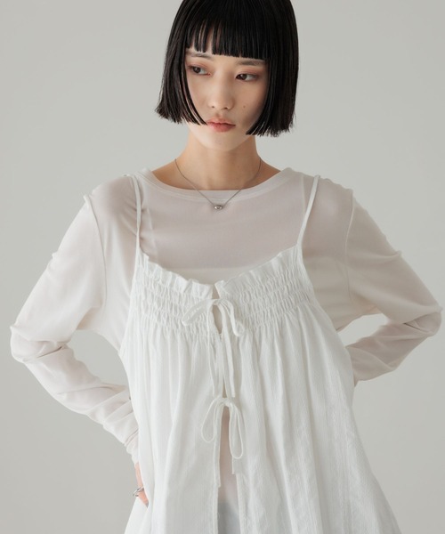 LOWRYS FARM（ローリーズファーム） ワンピース 2WAYバテンレース