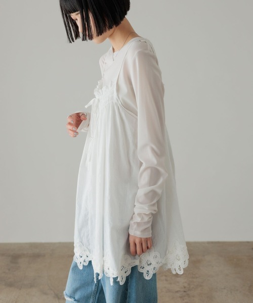 LOWRYS FARM（ローリーズファーム） ワンピース 2WAYバテンレース