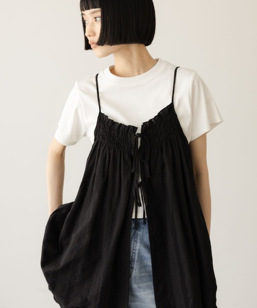 タグ付き　LOWRYSFARM２ＷＡＹバテンレースミニワンピース LOWRYS FARM（ローリーズファーム） ワンピース 2WAYバテンレース