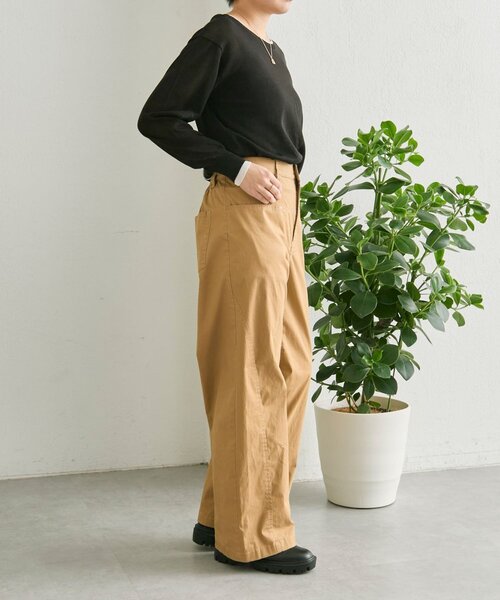 ear PAPILLONNER（イア パピヨネ） パンツ 切替パンツ「SUM1 STYLE