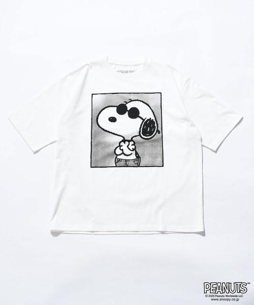 SNOOPY（スヌーピー） tシャツ PEANUTS JOE COOL Tシャツ メンズ