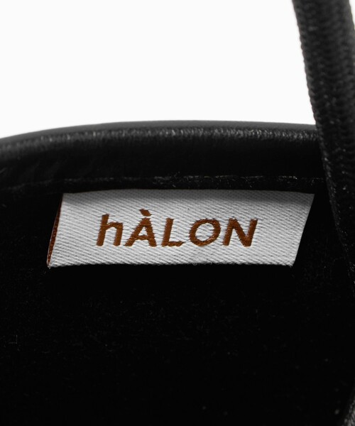 halon ショルダーバッグ 「hALON」ボンディング ミニ ショルダーバッグ 