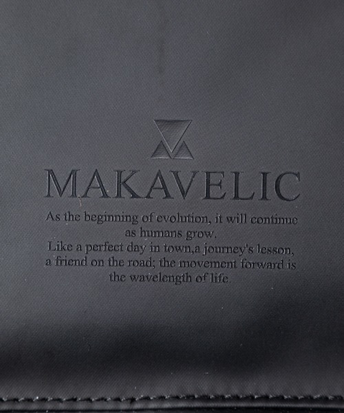 「MAKAVELIC」 リュック FREE ブラック メンズ_画像5