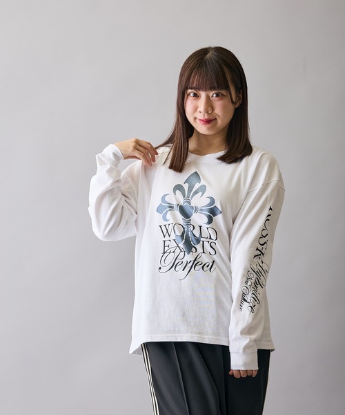 RUSSーK（ラスケー） tシャツ 「RUSS-K」別注 プリント 長袖Tシャツ