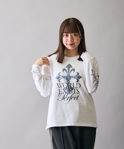 RUSSーK（ラスケー） tシャツ 「RUSS-K」別注 プリント 長袖Tシャツ