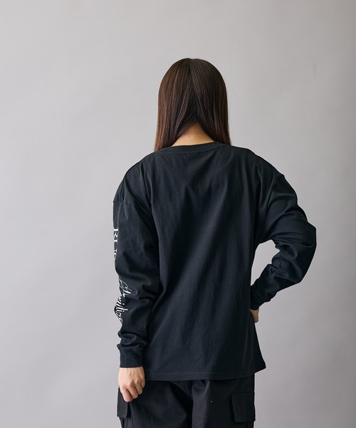 RUSSーK（ラスケー） tシャツ 「RUSS-K」別注 プリント 長袖Tシャツ