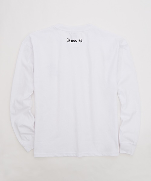 RUSSーK（ラスケー） tシャツ 「RUSS-K」別注 プリント 長袖Tシャツ
