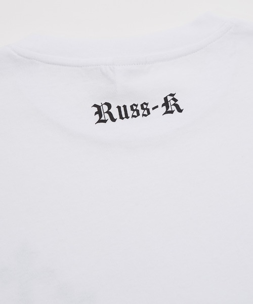 RUSSーK（ラスケー） tシャツ 「RUSS-K」別注 プリント 長袖Tシャツ