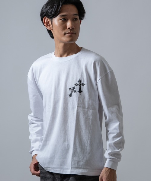 RUSSーK（ラスケー） tシャツ 「RUSS-K」別注 プリント 長袖Tシャツ