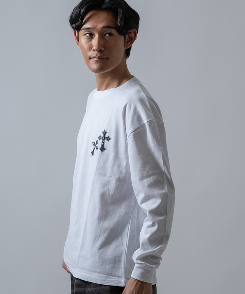 RUSSーK（ラスケー） tシャツ 「RUSS-K」別注 プリント 長袖Tシャツ