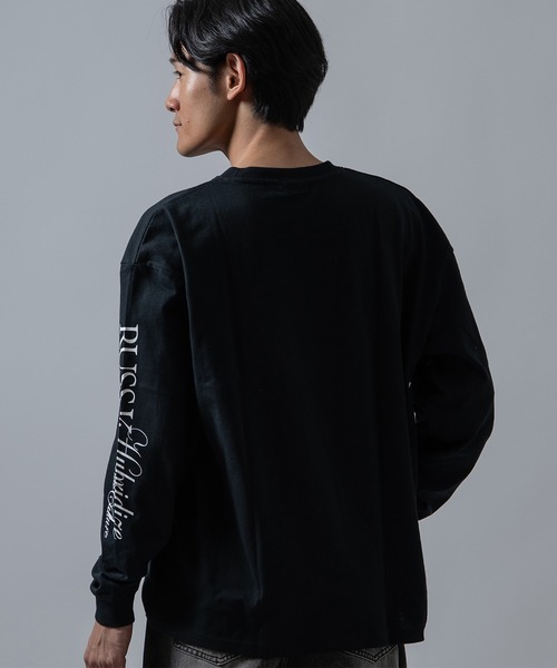 RUSSーK（ラスケー） tシャツ 「RUSS-K」別注 プリント 長袖Tシャツ