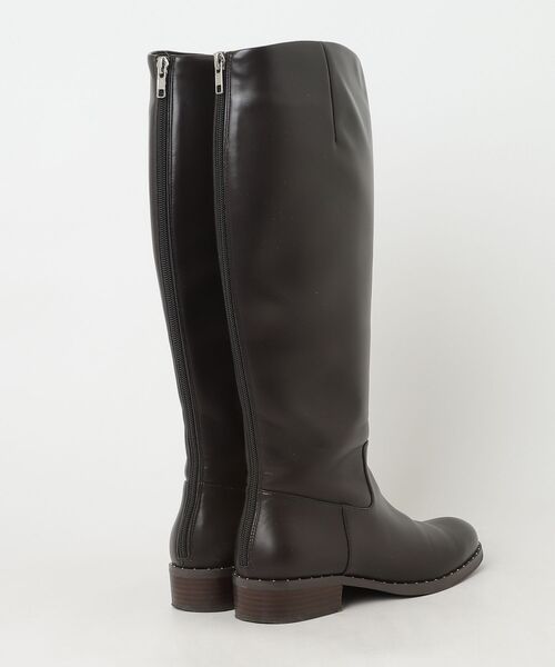 「ODETTE E ODILE」 ロングブーツ 25cm ブラウン レディース_画像2