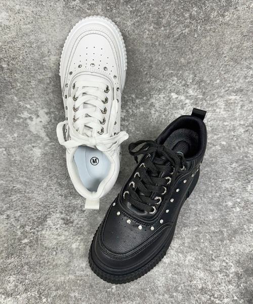 「Shoes in Closet」 ローカットスニーカー LL ブラック レディース_画像5