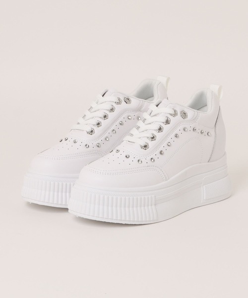 「Shoes in Closet」 ローカットスニーカー LL ブラック レディース_画像6