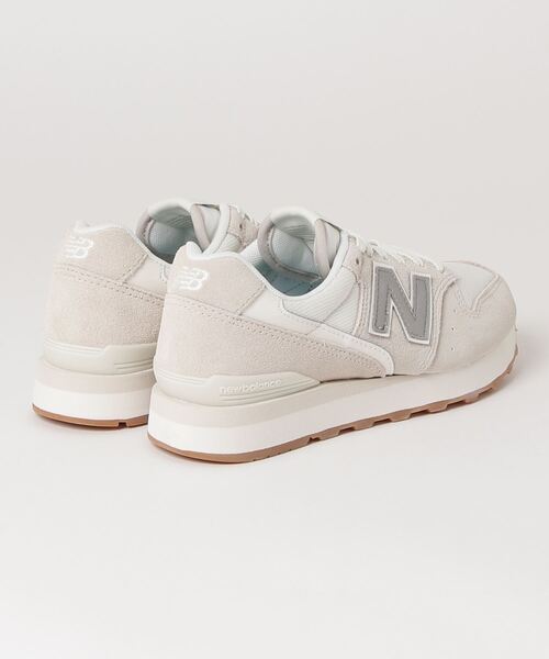「New Balance」 ローカットスニーカー 25.5cm オレンジ レディース_画像2