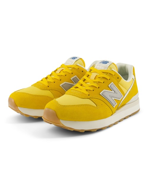 「New Balance」 ローカットスニーカー 25.5cm オレンジ レディース_画像4