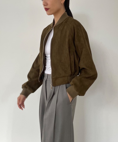 Didot.showroom ブルゾン FREE カーキ レディース : ZOZOTOWN Yahoo!店 