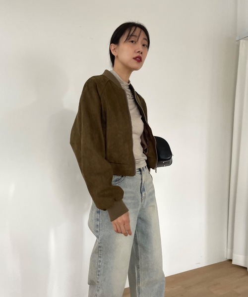 「Didot.showroom」 ブルゾン FREE カーキ レディースの画像