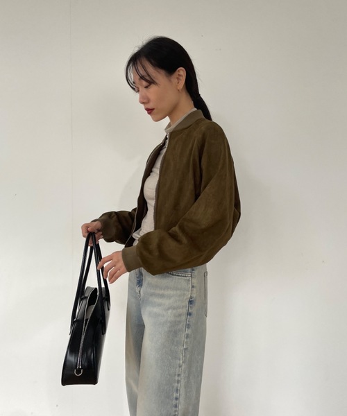 「Didot.showroom」 ブルゾン FREE カーキ レディースの画像