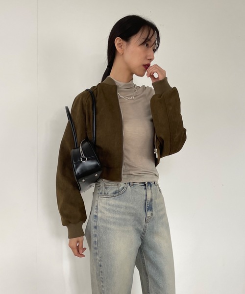 「Didot.showroom」 ブルゾン FREE カーキ レディースの画像