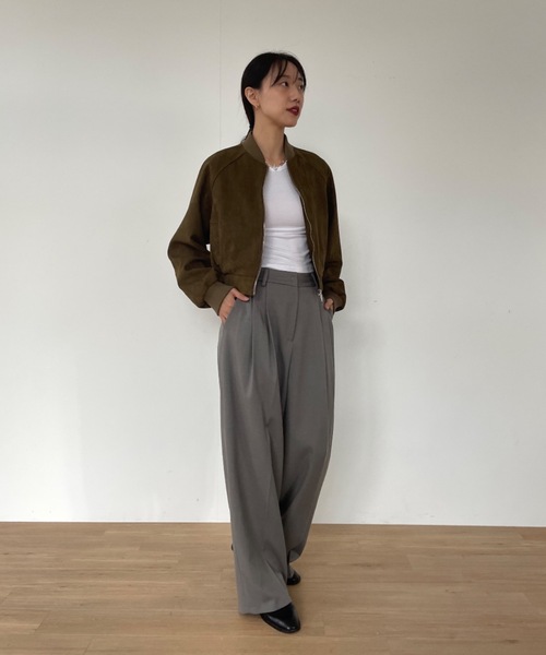 「Didot.showroom」 ブルゾン FREE カーキ レディースの画像