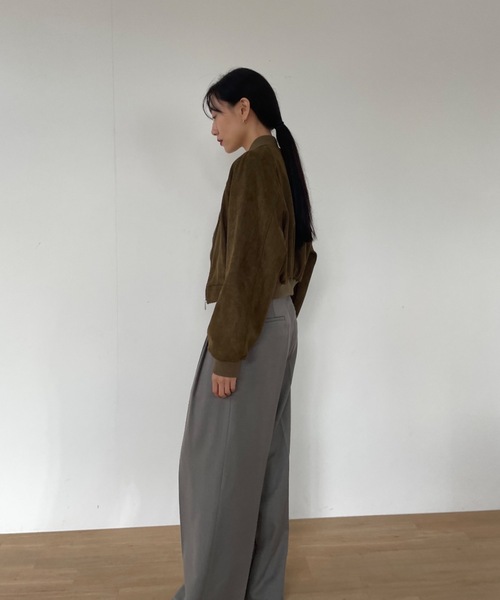 「Didot.showroom」 ブルゾン FREE カーキ レディースの画像