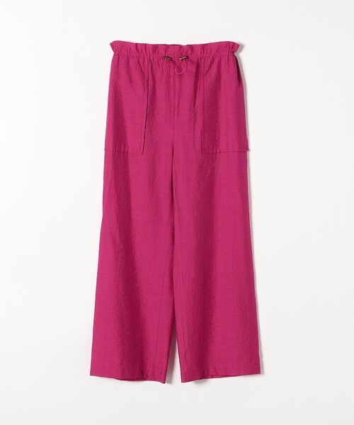 「SHIPS any」 イージーパンツ ONE SIZE ネイビー レディース_画像3